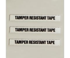 Tamper Resistant Tape, Clear, 1/2"W x 108' 
