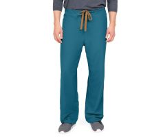 PerforMAX Unisex Reversible Scrub Pants with Front Drawstring, Caribbean Blue, Regular Inseam, Size 5XL, Angelica Color Code