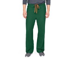 PerforMAX Unisex Reversible Scrub Pants with Front Drawstring, Evergreen, Tall Inseam, Size 4XL, Angelica Color Code