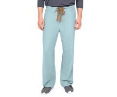 PerforMAX Unisex Reversible Scrub Pants with Front Drawstring, Misty, Regular Inseam, Size 3XL, Color Code