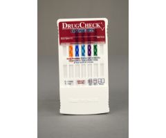 Drugs of Abuse Test DrugCheck Dip Drug Test 5-Drug Panel AMP, COC, mAMP/MET, OPI, THC Urine Sample 25 Tests