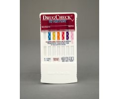 Drugs of Abuse Test DrugCheck Dip Drug Test 6-Drug Panel AMP, BZO, COC, MTD, OPI, OXY Urine Sample 25 Tests