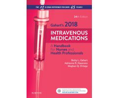 2018 Intravenous Medications,34th Edition