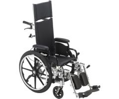 Recliner Lightweight Wheelchair Viper Plus Heavy Duty Desk Length Arm-804243