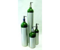 Oxygen 'E' Cylinder- 682 Liter w/Toggle (28"H)