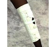 Knee Immobilizer Large Hook and Loop Closure 16 Inch Length Left or Right Knee