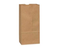 Paper Grocery Bags 7-1/16x4-1/2x13" #2 Kraft 500/Case