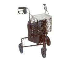 3 Wheel Rollator drive Deluxe Blue Folding Aluminum Frame
-811729CS