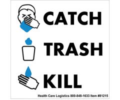 Catch Trash Kill Magnet 