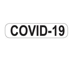 COVID nineteen Labels 