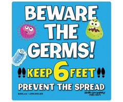 Beware the Germs Magnet  