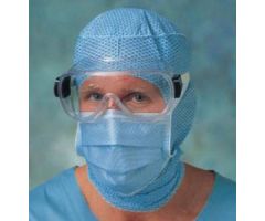 Surgical Mask Barrier  Standard Pleated Tie Closure One Size Fits Most Blue NonSterile Not Rated Adult