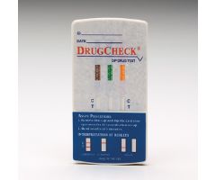 Drugs of Abuse Test DrugCheck Dip Drug Test 3-Drug Panel COC, mAMP/MET, THC Urine Sample 25 Tests