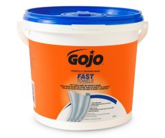 GOJO  FAST Surface Cleaner Premoistened Alcohol Based Wipe 130 Count Pail Disposable Citrus Scent NonSterile