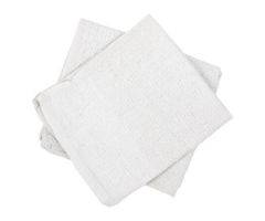 Counter Cloth/Bar Mop, White, Cotton, 60/Carton