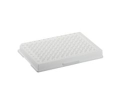 ELISA plate, 96 well, flat base, PS, white, Medium Binding