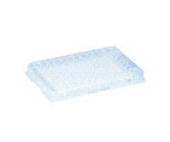 Micro test plate, 96 well, base shape: conical, PS, transparent