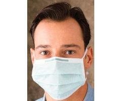 Surgical Mask Barrier  Special Anti-fog Pleated Tie Closure One Size Fits Most Green NonSterile Not Rated Adult