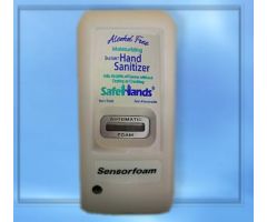 Hand Hygiene Dispenser SafeHands White Plastic Touch Free 1000 mL Wall Mount
