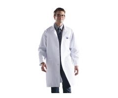 Unisex Knee-Length Lab Coat, Light Blue, Size 2XS