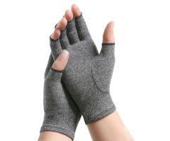 Arthritis Gloves IMAK Compression Open Finger Large Over-the-Wrist Length Hand Specific Pair Lycra / Cotton