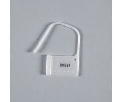 Extra-Large Heavy-Duty Padlock Seals, Numbered, White