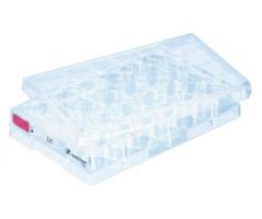 Cell culture plate, 24 well, surface: Standard, flat base