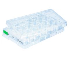 Cell culture plate, 24 well, surface: Suspension, flat base