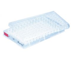 Cell culture plate, 96 well, surface: Standard, base shape: conical