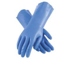 Utility Glove PIP Assurance Unsupported Large Nitrile Blue 13 Inch Straight Cuff NonSterile