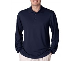 Cool and Dry Performance Sport Polo Shirt, Men's, Navy, Size 2XL