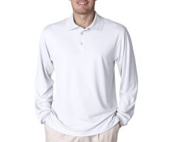 Performance Men's Coll and Dry Polo, White, Size 2XL