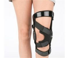 Knee Brace 20.50 Patellafemoral Medium Buckle / D-Ring / Hook and Loop Strap Closure 18-3/4 to 21-1/2 Inch Thigh Circumference 12 Inch Length Right Knee