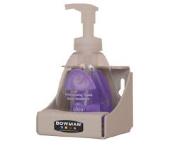 PPE Dispenser BOWMAN Quartz Beige ABS Plastic Manual 1 Bottle Wall Mount