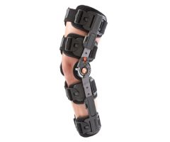 Knee Brace T Scope  Premier Post-Op One Size Fits Most Hook and Loop Strap Closure with Quick-Release Buckles Up to 30-1/2 Inch Thigh Circumference 17 to 27 Inch Length Left or Right Knee