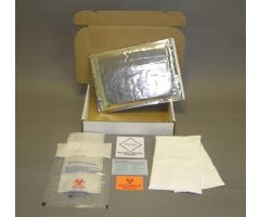 Ambient Specimen Transport Insulated Envelope Therapak Biological Substance Category B Ambient 2.125 X 9 X 11.25 Inch 6-Tube Capacity