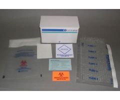 Ambient Specimen Transport Tube Shuttle Therapak Biological Substance Category B Ambient 4 X 4 X 7 Inch 6-Tube Capacity