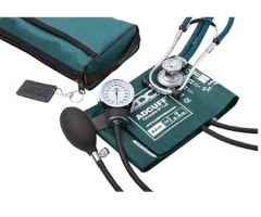 STETHOSCOPE SET, W/CASE TEAL