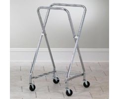 Hamper Stand Clinton Rolling Folding Adjustable Open Top Without Lid