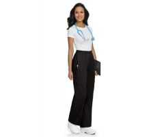 Scrub Pants Cargo Medium Black Female