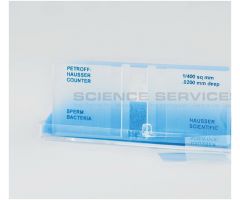 Counting Chamber 0.007 X 1.25 X 2.9 Inch, Petroff-Hausser Grid Type, With Cover Glass For Sperm and Bacteria Counting