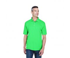 100% Polyester Cool and Dry Stain-Release Performance Polo Shirt, Men's, Cool Green, Size L