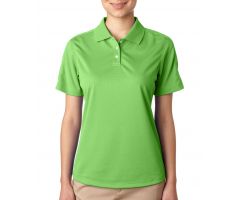 Women's Cool and Dry Stain-Release Performance Polo Shirt, Light Green, Size 2XL/8445LLGRN2XL