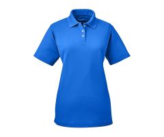 Women's Cool and Dry Stain-Release Performance Polo Shirt, Royal Blue, Size XS