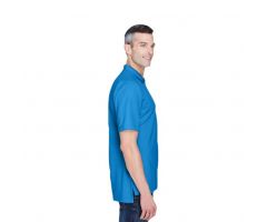 100% Polyester Cool and Dry Stain-Release Performance Polo Shirt, Men's, Pacific Blue, Size 2XL