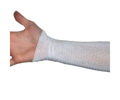 Compression Stockinette EdemaWear Medium White Wrist to Shoulder Foot to Knee
