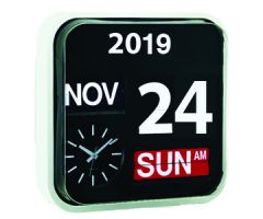 Linear Flip Calendar and Clock
