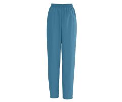 Elastic Scrub Pants with Tapered Leg, Peacock, Size 5XL
