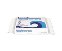Flushable Moist Wipes, Refill, 7 x 5 1/4, Floral Scent, 42/Pack