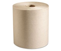 100% Recycled Hardwound Roll Paper Towels, 7 7/8 x 800 ft, Natural, 6 Rolls/Ct